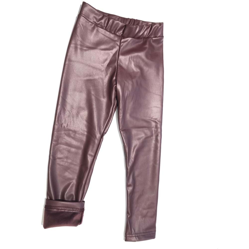 3602 İÇİ ŞARDONLU DERİ TAYT 5/14