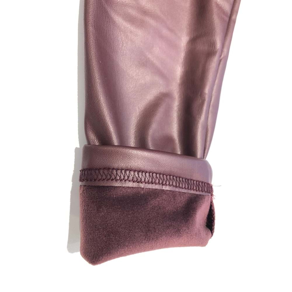 3602 İÇİ ŞARDONLU DERİ TAYT 5/14