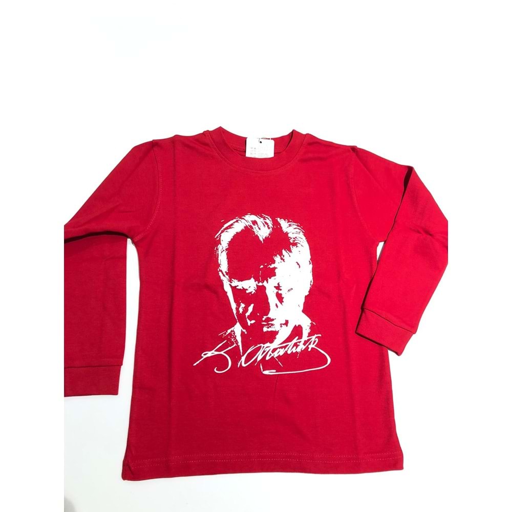 2755 ATATÜRK BASKILI SWEAT 9/12
