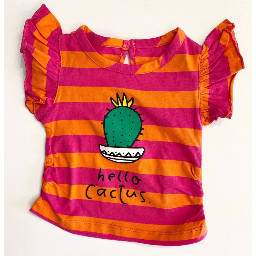 1697 KIZ BEBEK KAKTÜS TSHIRT 6/36