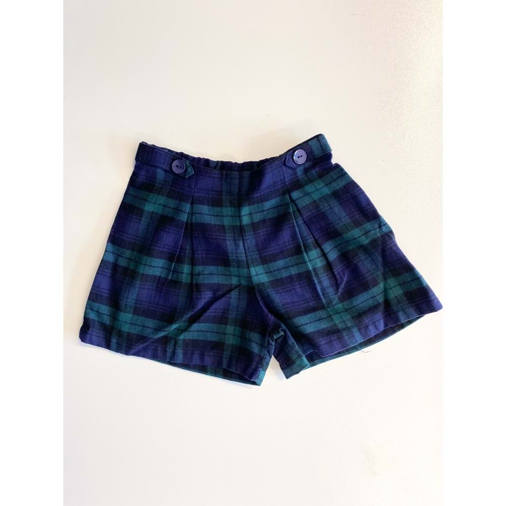 CK20761 KARELİ DOKUMA ŞORT 3/8