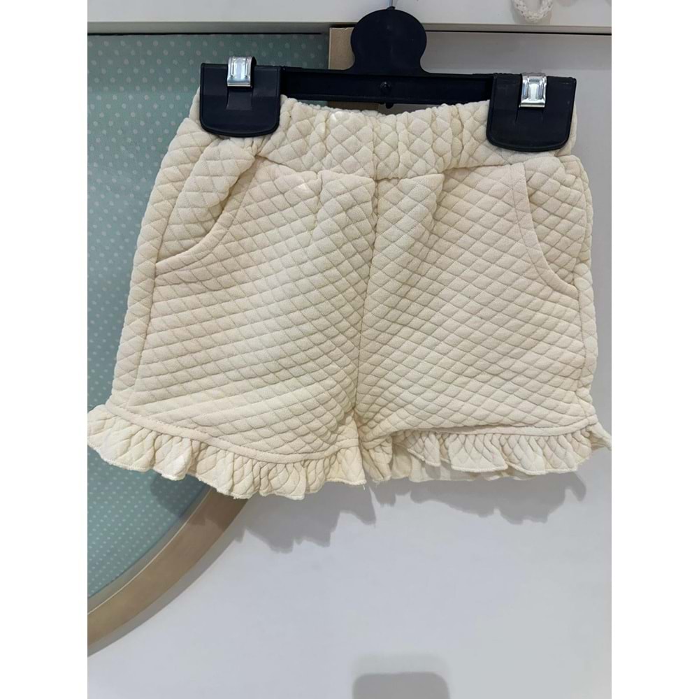 20590 KIZ BEBEK KAPİTONE ŞORT 6/36