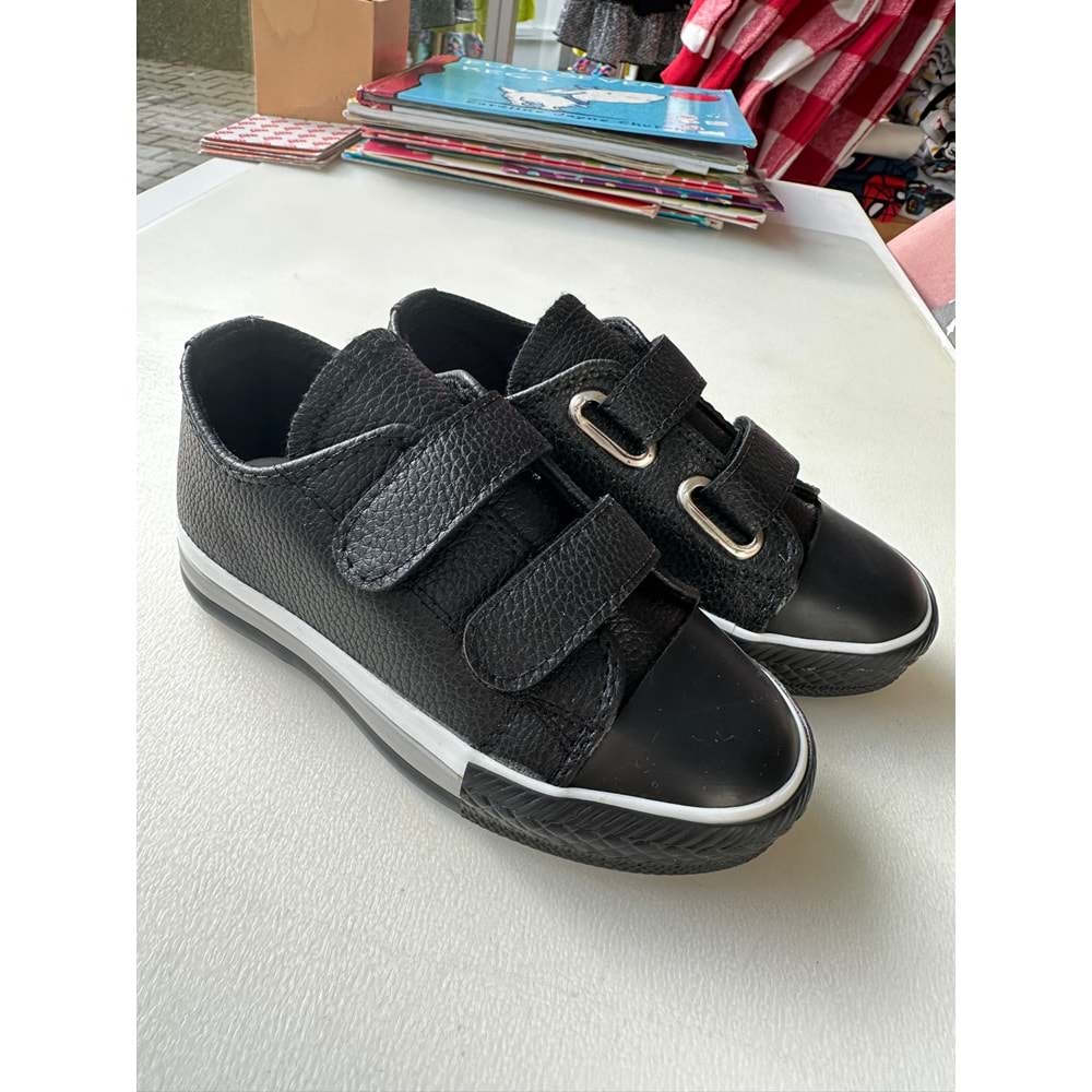 K-1202 SİYAH CİLT SPOR AYAKKABI