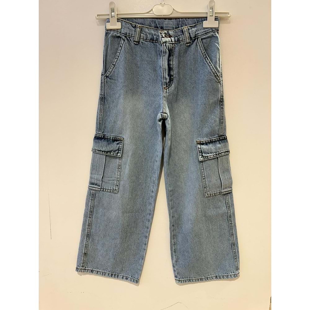 4976 KARGO CEPLİ DENİM PANTOLON 9/14