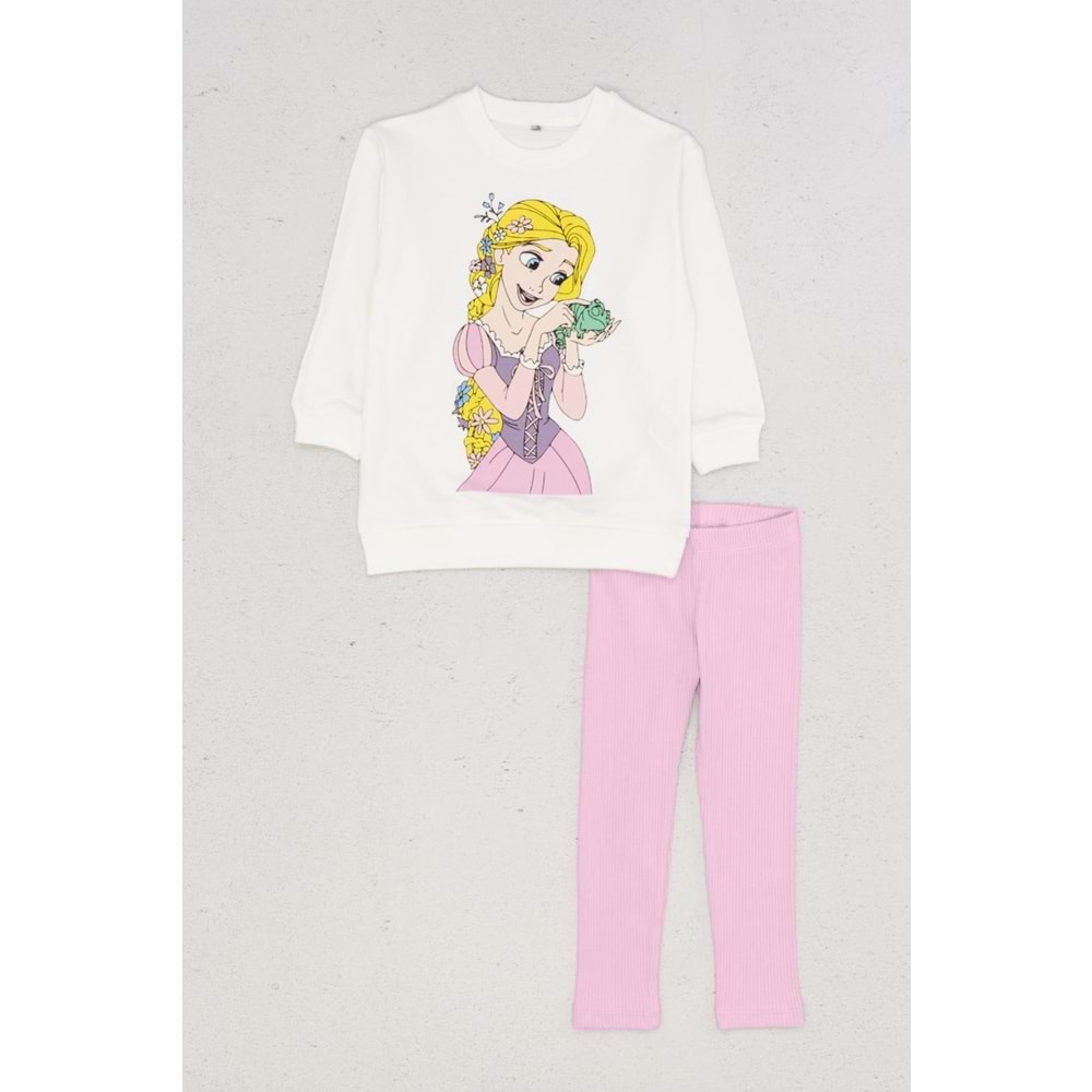 9641 BARBIE KURBAĞA BASKILI TAKIM 3/8