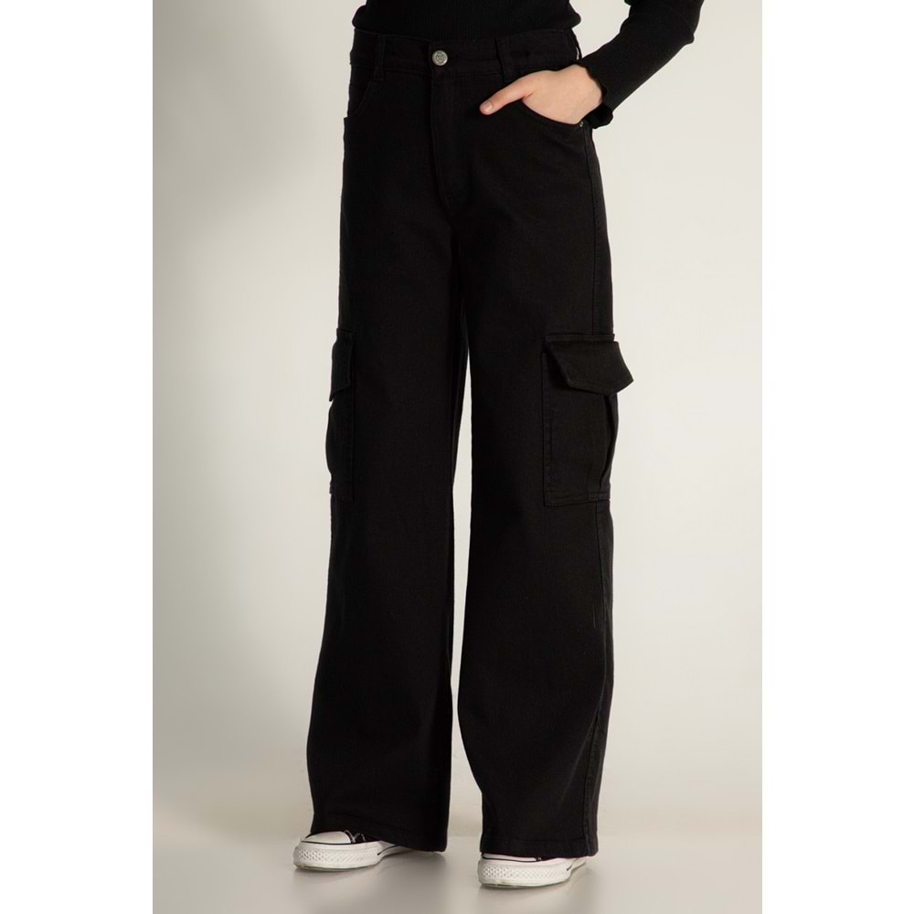M 0411 KARGO CEBLİ BOL PANTOLON 9/14