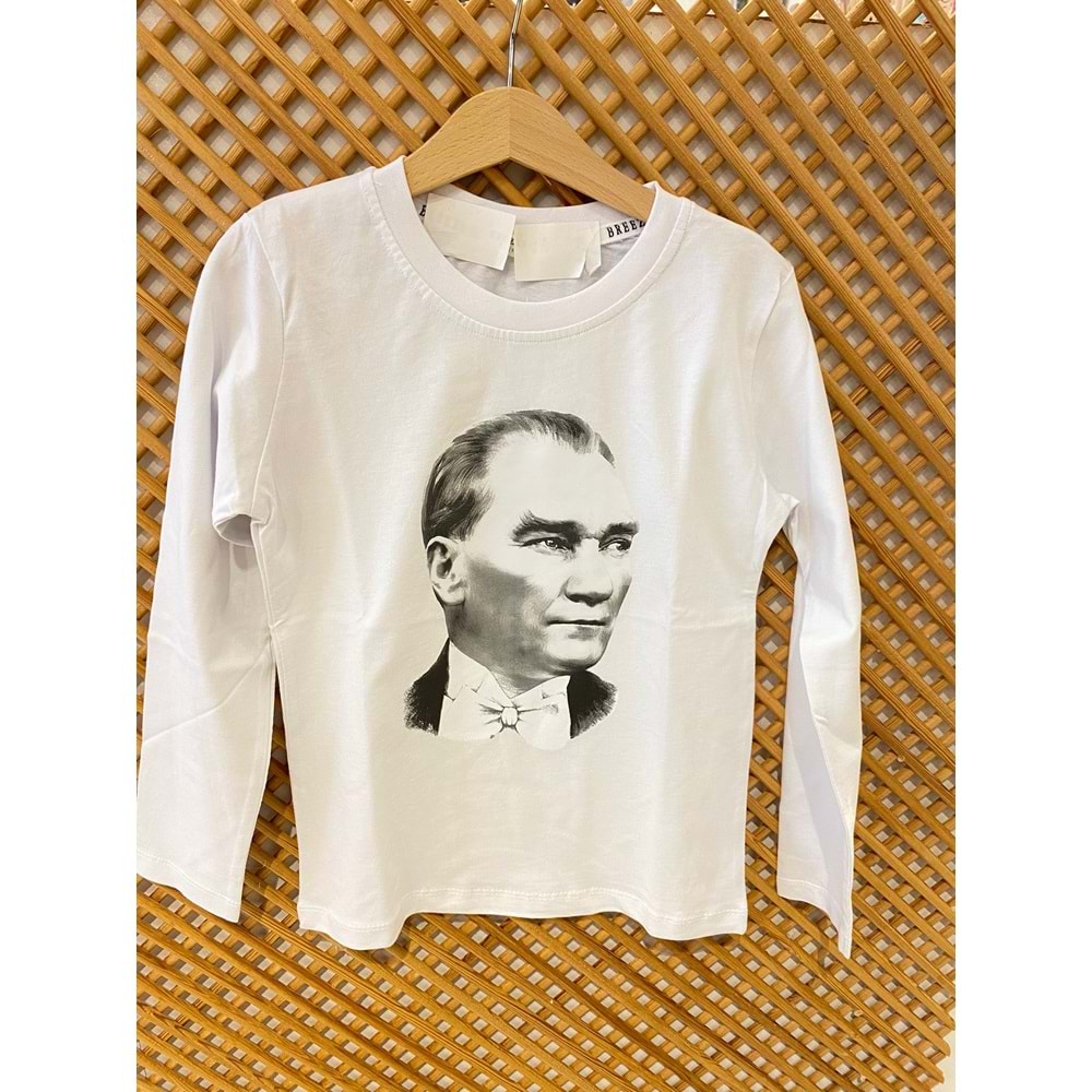 12003 ATATÜRK BASKILI TİŞÖRT 5/14
