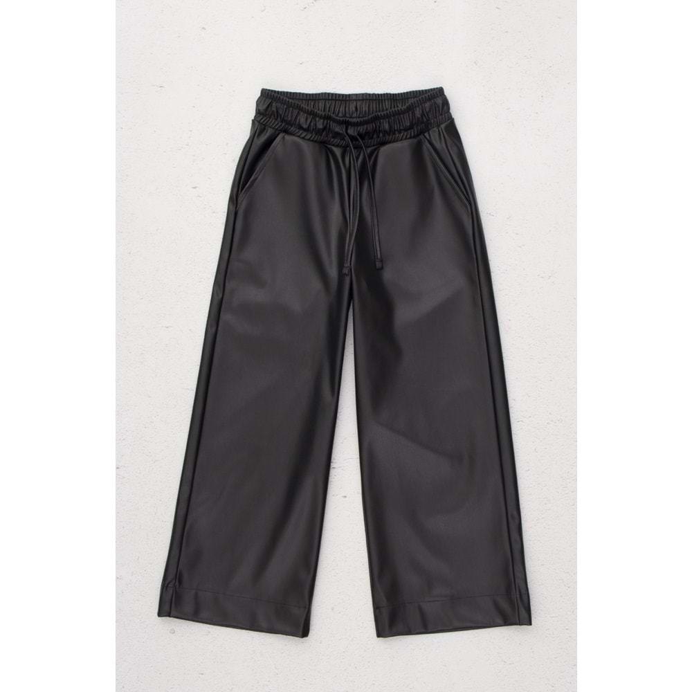 9556 BAGGY DERİ PANTOLON 9/14