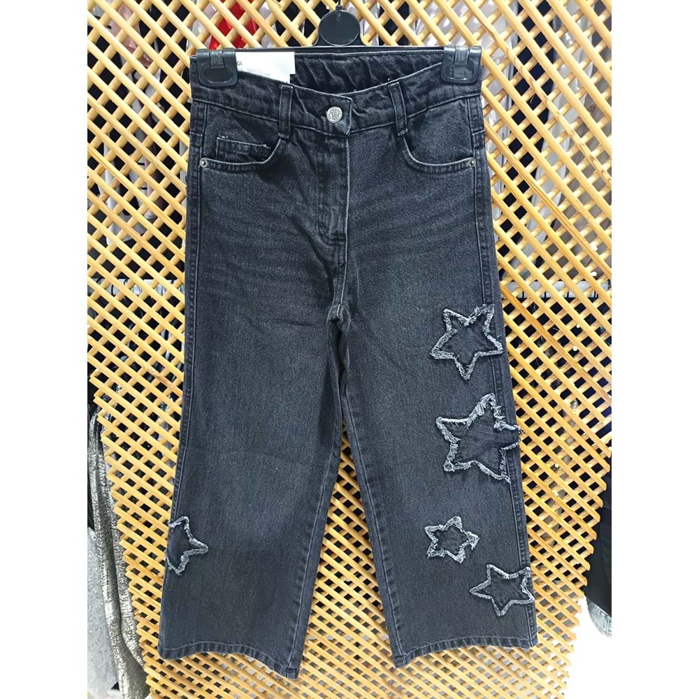 9780 YILDIZLI ÇOCUK KOT PANTOLON