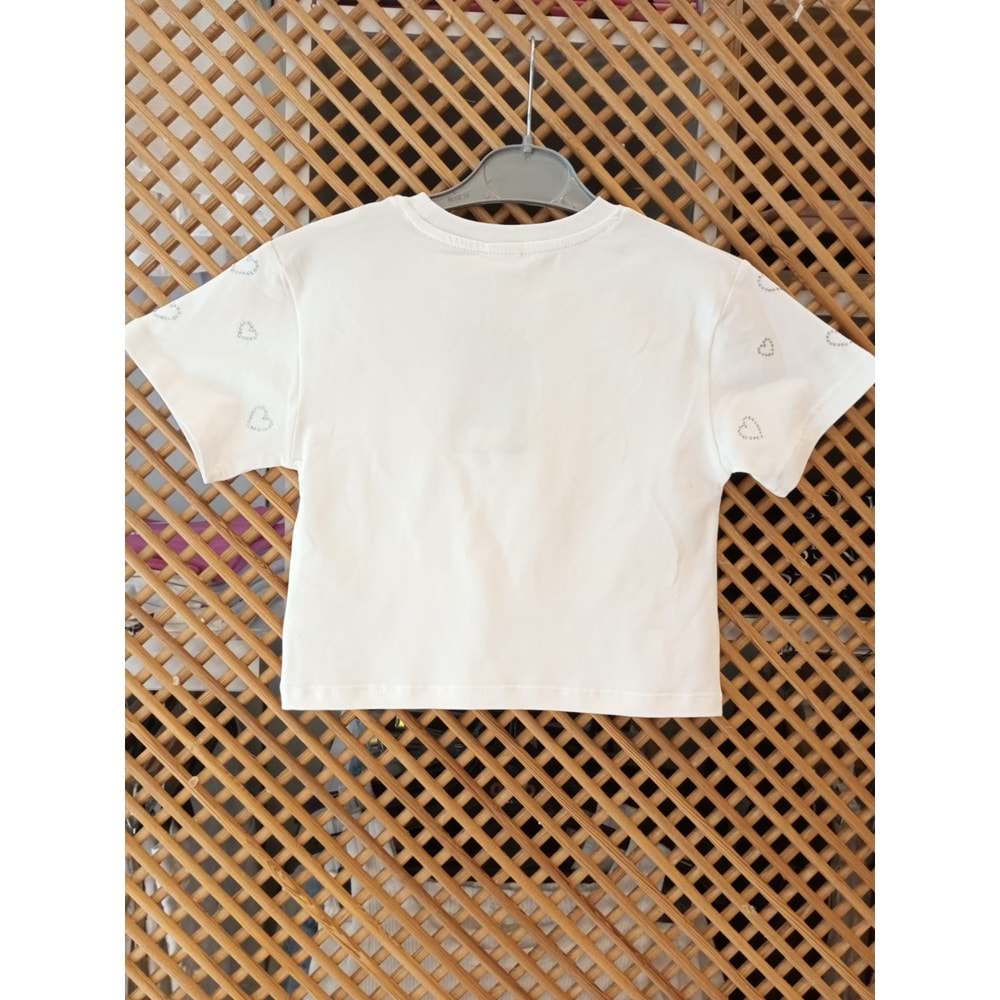 0668 ÇOCUK KALP TAŞLI TİŞÖRT