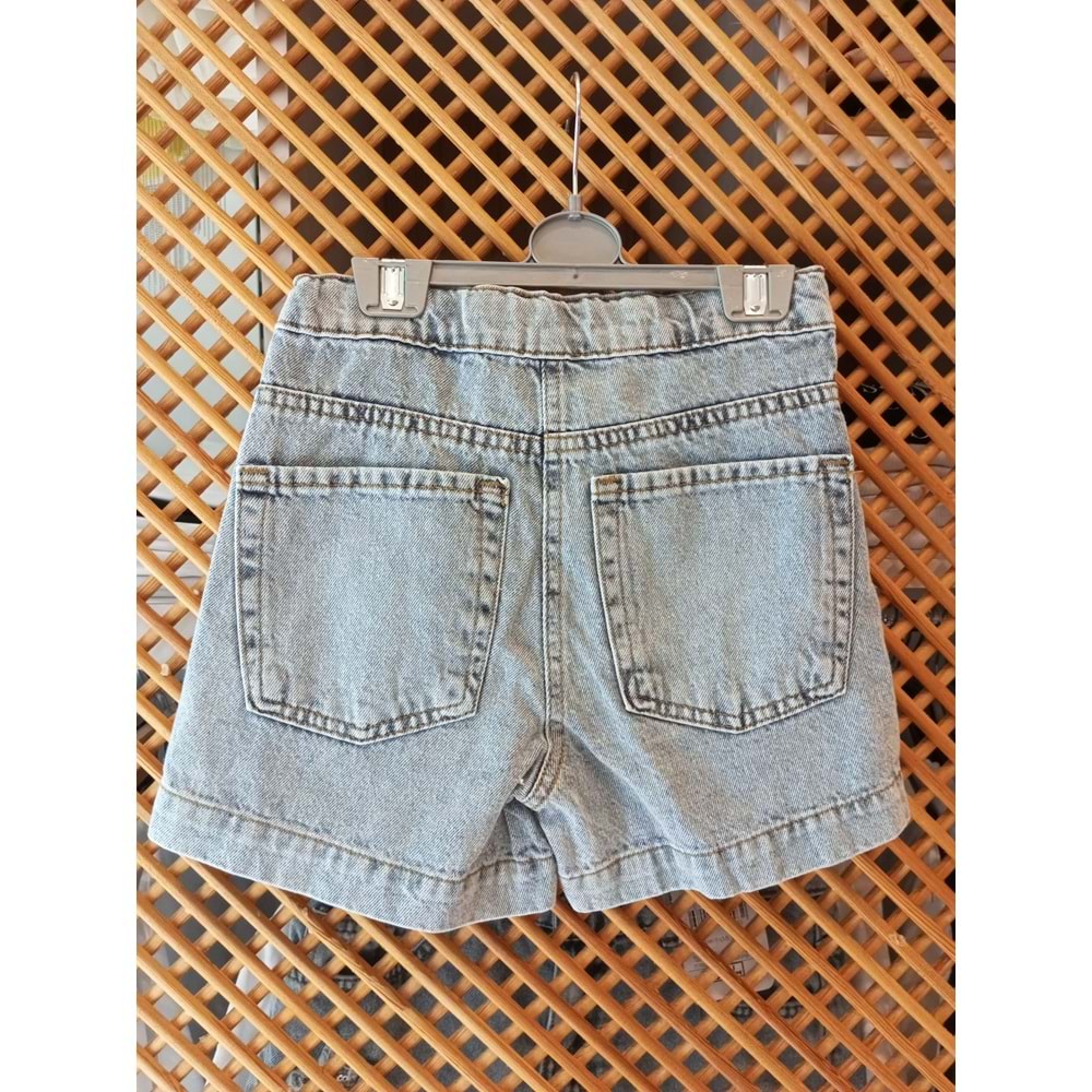 0525 ÇOCUK YILDIZLI ŞORT ETEK