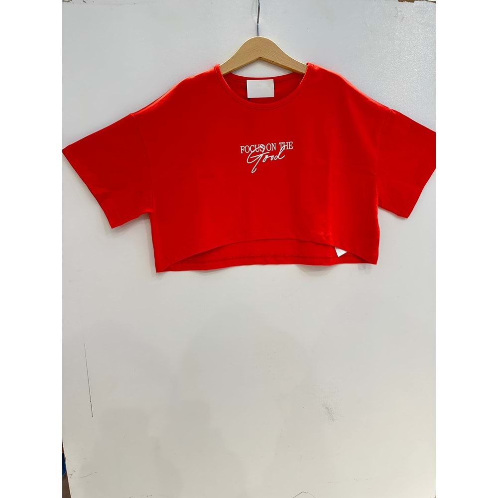 32831 ÇOCUK CROP TİŞÖRT