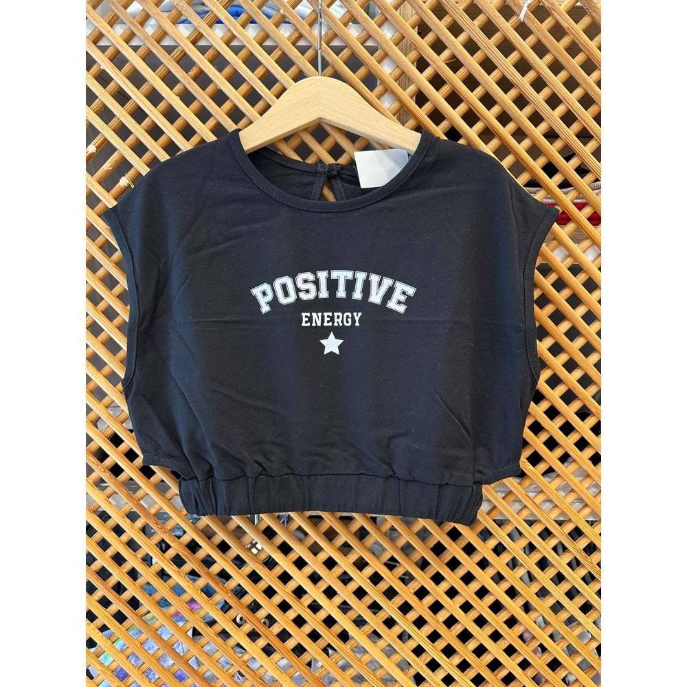 240317 ÇOCUK KOLSUZ CROP TİŞÖRT