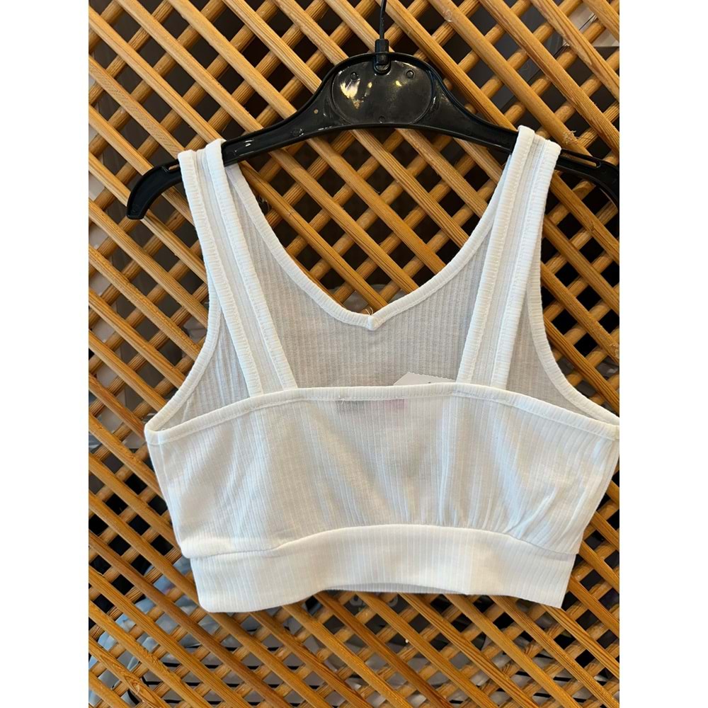 223277 ÇOCUK KAŞKORSE V YAKALI CROP