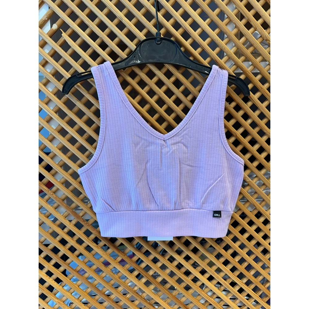 223277 ÇOCUK KAŞKORSE V YAKALI CROP
