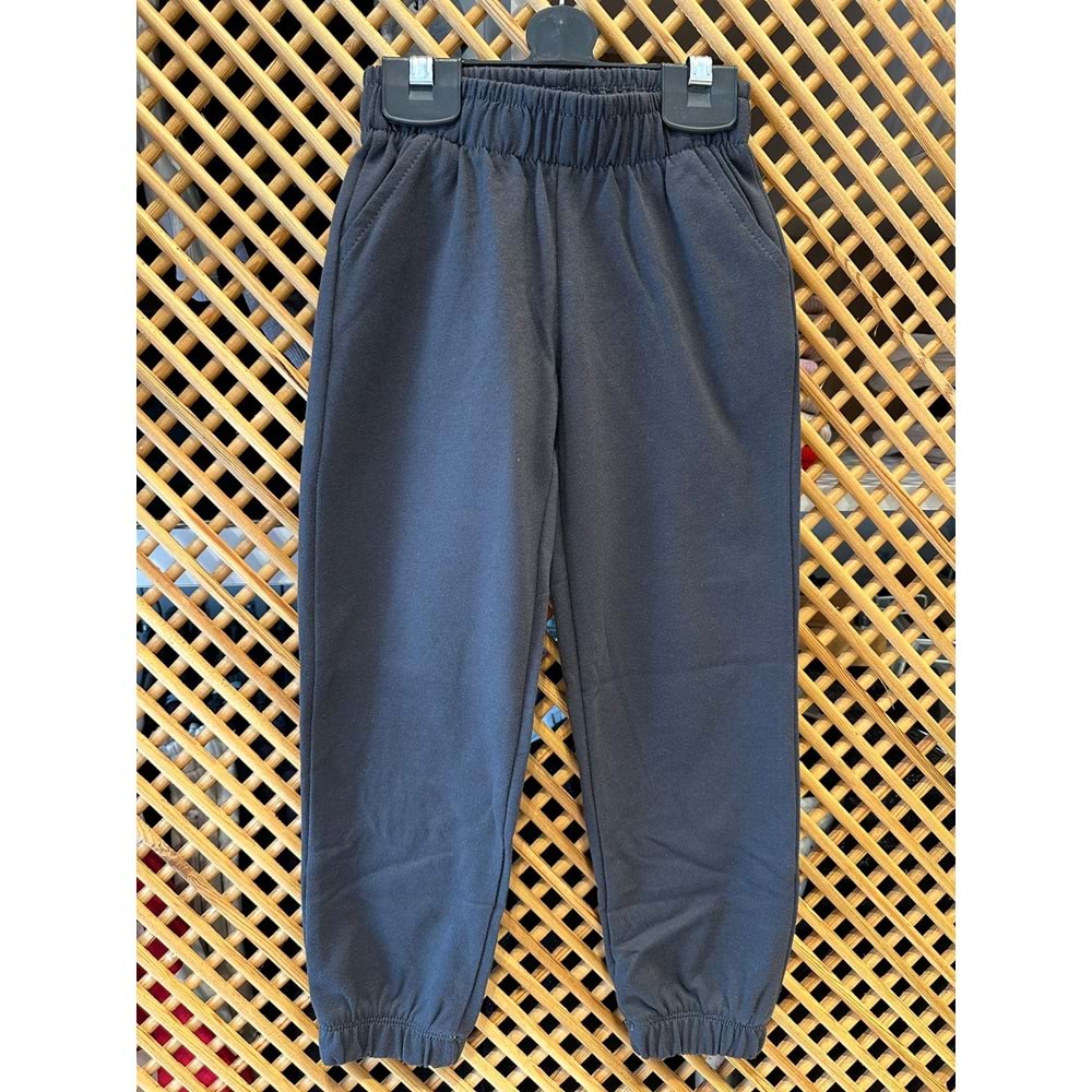 9810 ÇOCUK İNCE MEVSİMLİK YANDAN CEPLİ EŞOFMAN ALTI - PD KIDS - ÇOCUK - GRİ - 4/5 - ST000002138-GRİ-4/5