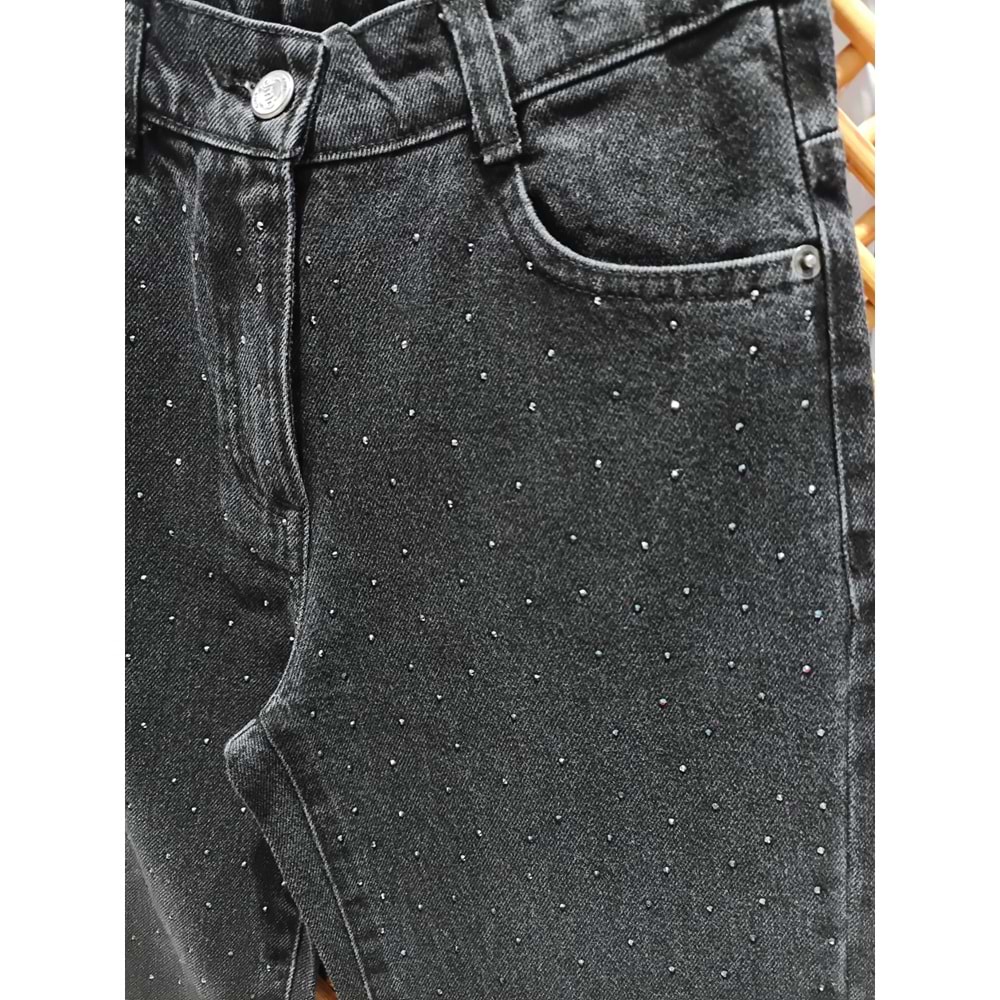 0579 ÇOCUK TAŞLI BOL PAÇA PANTOLON