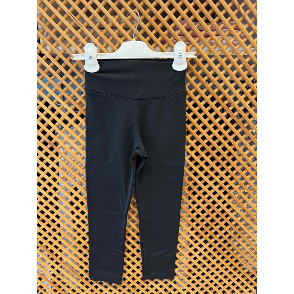 4601 ÇOCUK LİKRALI YÜKSEK BEL PAMUK PENYE TAYT