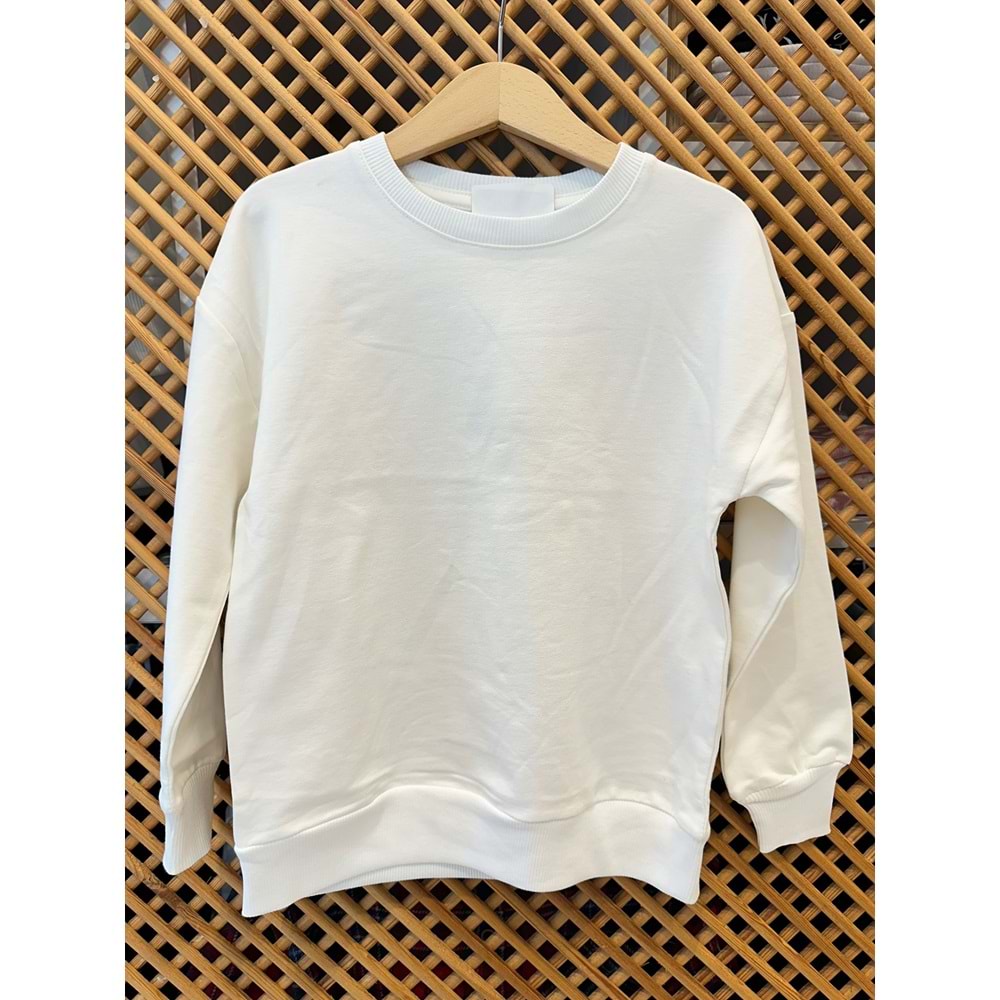 4895 ÇOCUK BASİC PAMUK PENYE SWEAT