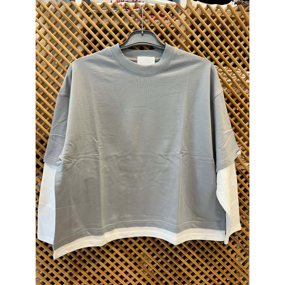 225275 ÇOCUK ÇİFT KOLLU SWEAT