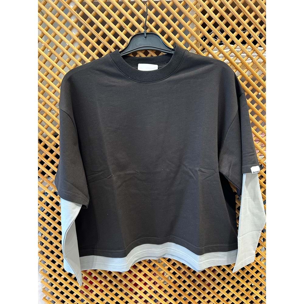 225275 ÇOCUK ÇİFT KOLLU SWEAT
