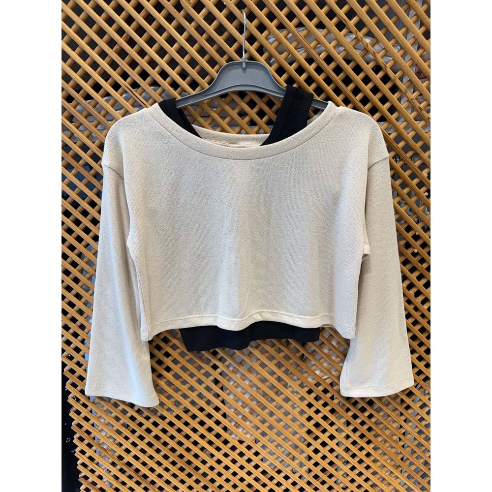 0353 ÇOCUK İKİLİ TRİKO BLUZ