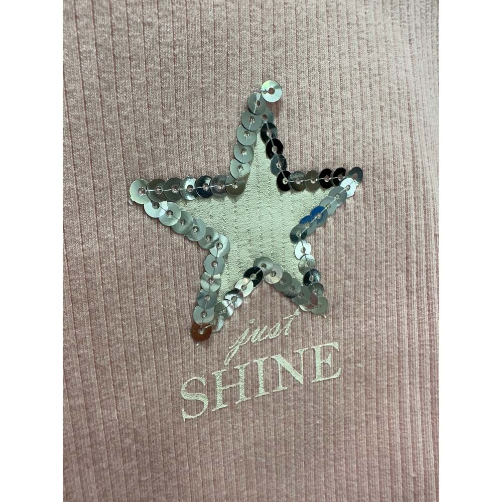 0740 ÇOCUK PAYETLİ YILDIZ BASKILI KAŞKORSE BADİ