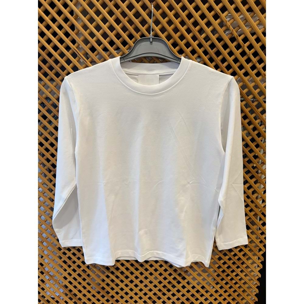 4111 ÇOCUK UZUN KOLLU BASİC TİŞÖRT