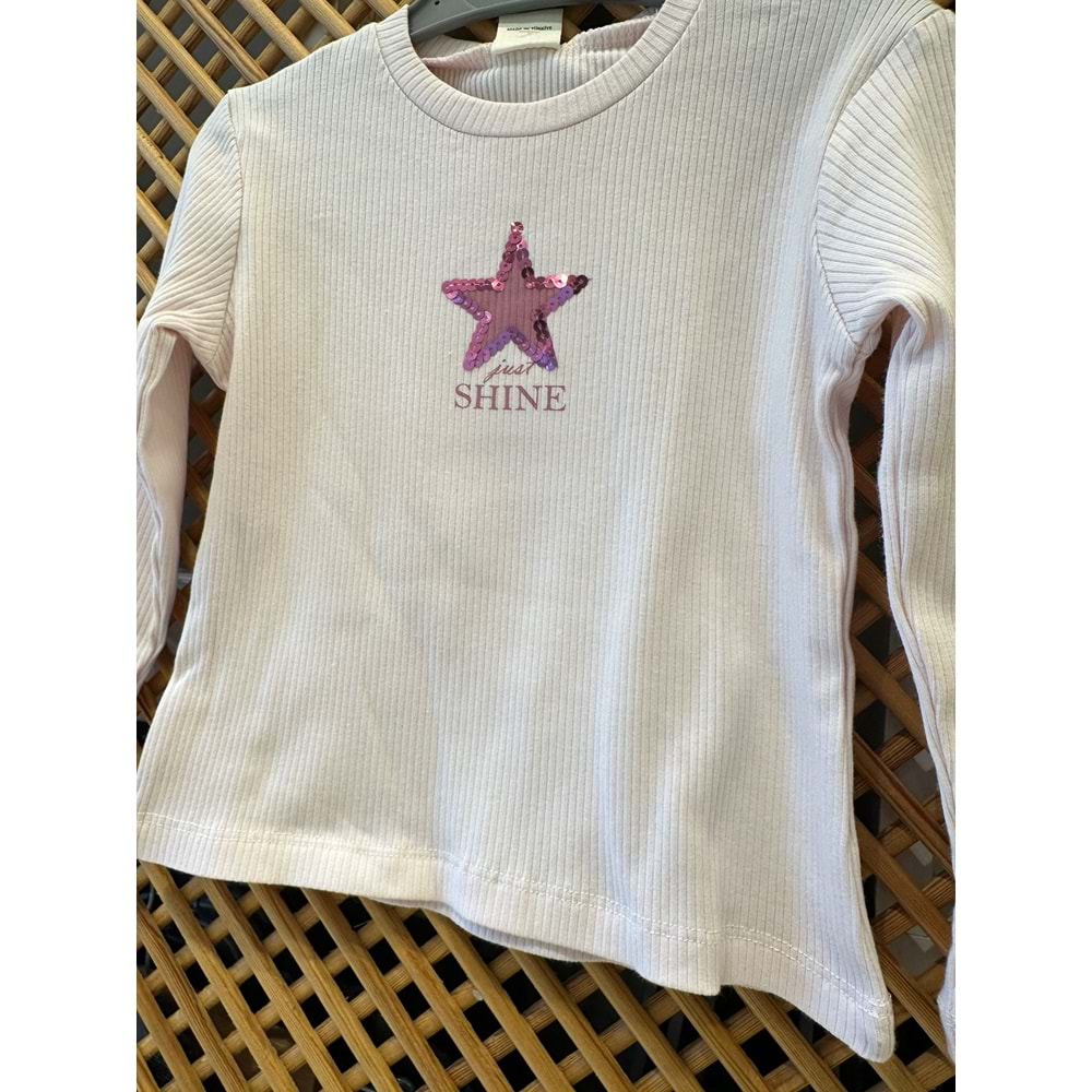 0740 ÇOCUK PAYETLİ YILDIZ BASKILI KAŞKORSE BADİ