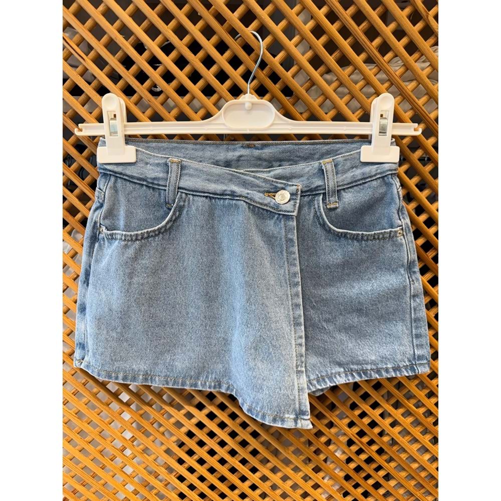 J13603-J13609 ÇOCUK KOT KAPAKLI ŞORT ETEK