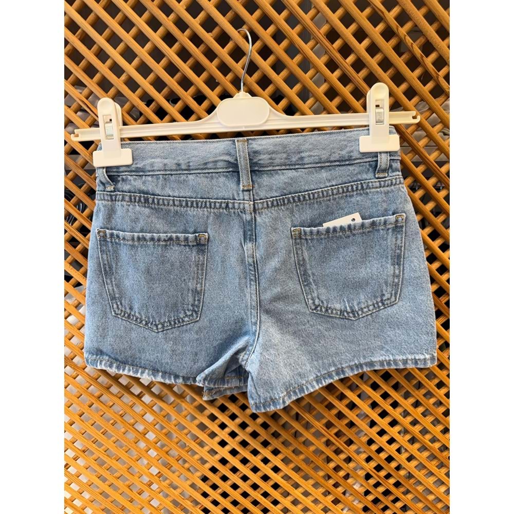 J13603 ÇOCUK KOT KAPAKLI ŞORT ETEK