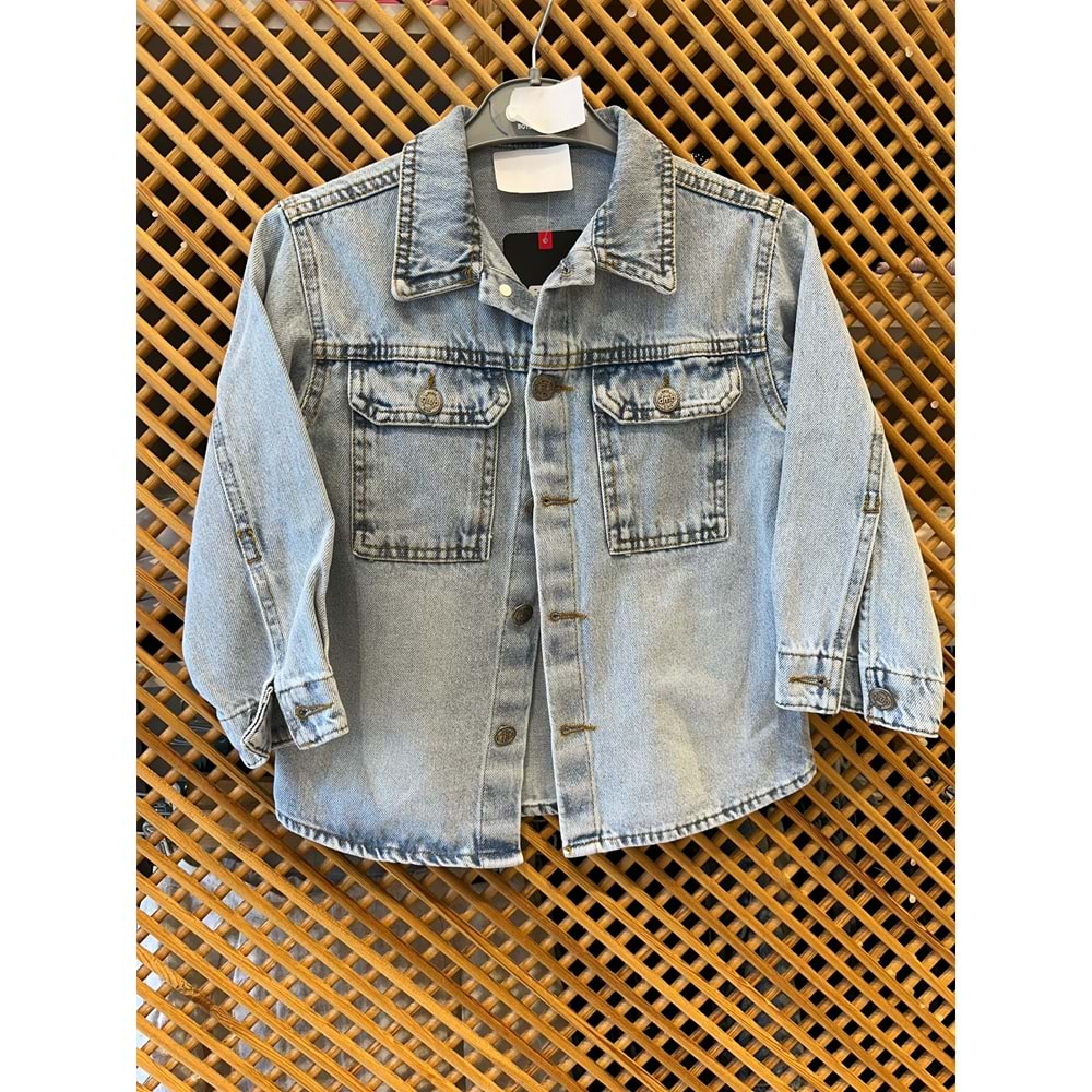 7670-7671 ÇOCUK YUMUŞAK KOT GÖMLEK