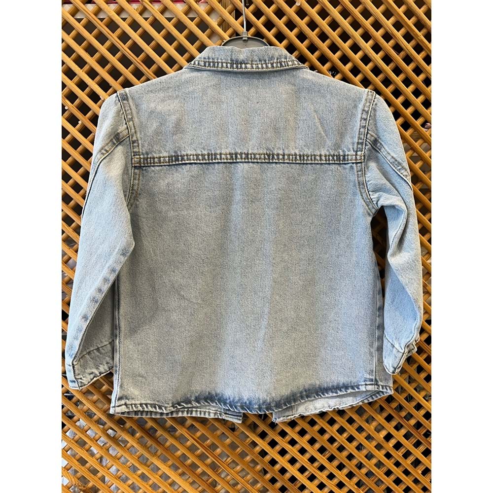 7670-7671 ÇOCUK YUMUŞAK KOT GÖMLEK