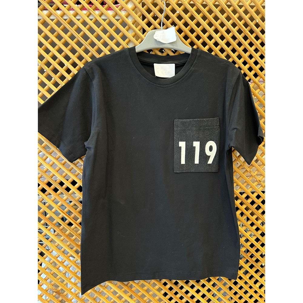 4166 ÇOCUK ÖNÜ VE SIRTI BASKILI TİŞÖRT