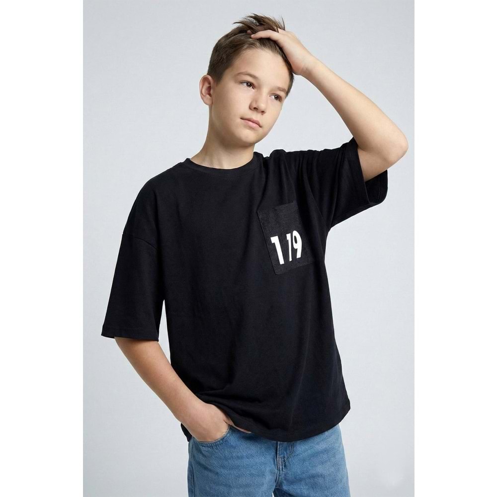 4166 ÇOCUK ÖNÜ VE SIRTI BASKILI TİŞÖRT