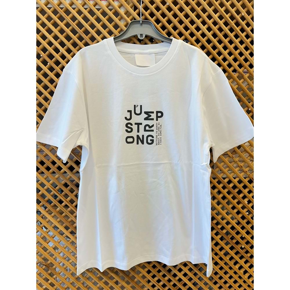 7642 ÇOCUK ÖNÜ VE SIRTI BASKILI TİŞÖRT