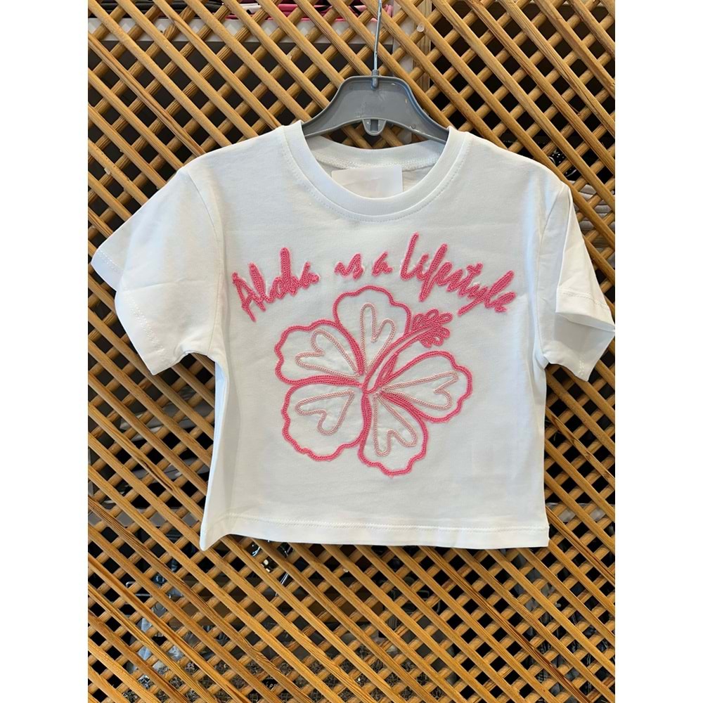 9958 ÇOCUK ÖNÜ NAKIŞLI TİŞÖRT