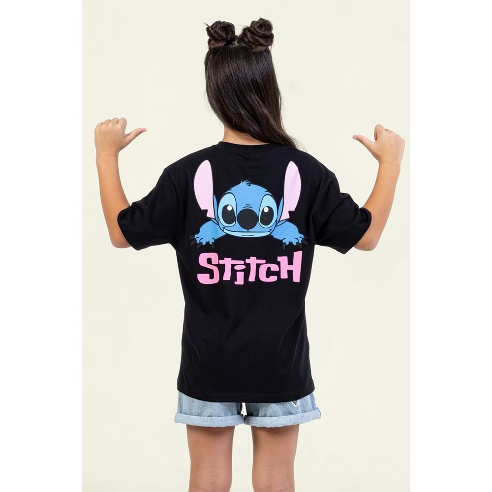 0039 ÇOCUK ÖNÜ VE SIRTI KARAKTER BASKILI TİŞÖRT