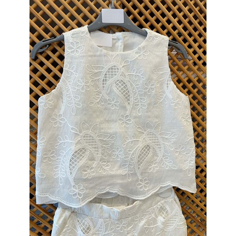 0787 ÇOCUK FİSTOLU KETEN TAKIM