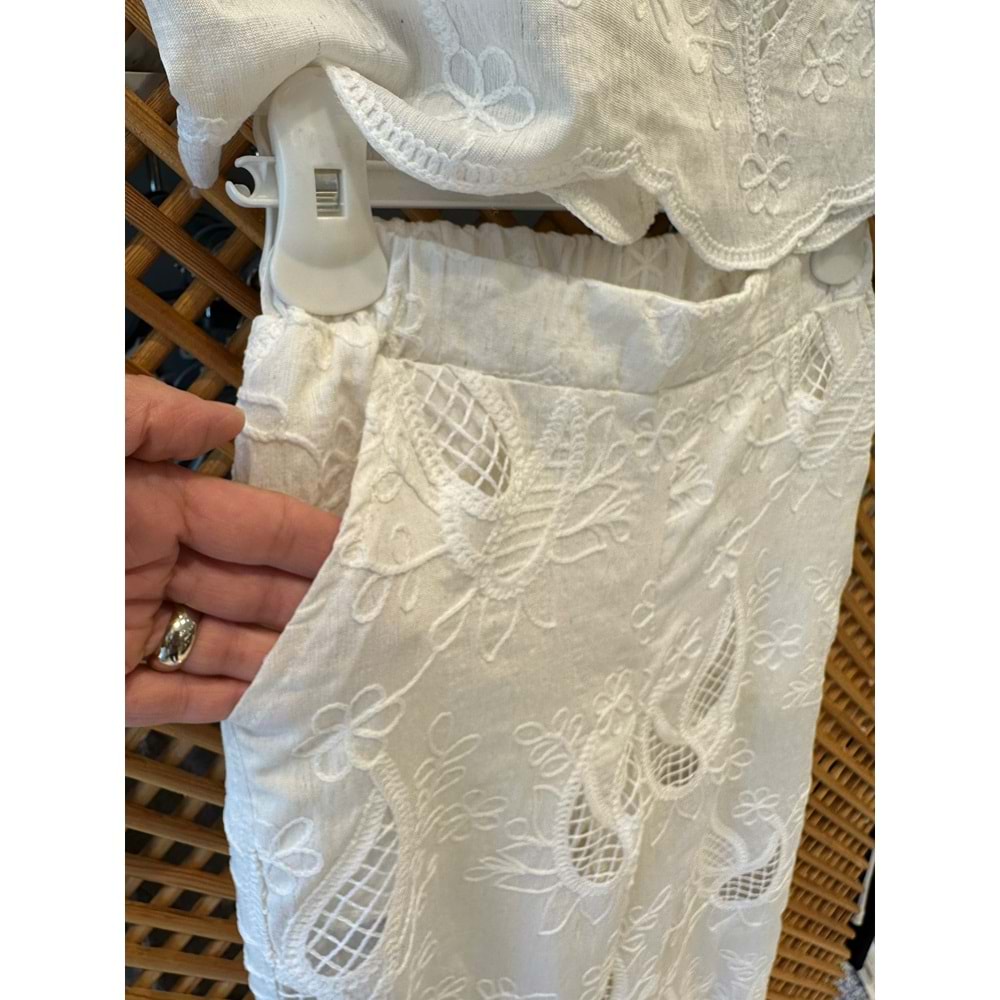 0787 ÇOCUK FİSTOLU KETEN TAKIM