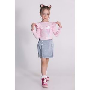 0235 MILKSHAKE ŞORT ETEKLİ TAKIM 3/8