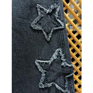 9780 YILDIZLI ÇOCUK KOT PANTOLON