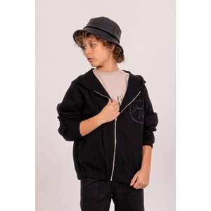 7675 ÇOCUK KAPÜŞONLU CEKET