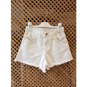 50811 ÇOCUK CEBİ ZİNCİR KOT ŞORT