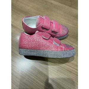 K-1203 ÇOCUK SİMLİ TAŞLI SPOR AYAKKABI (30 NUMARAYA KADAR IŞIKLI)