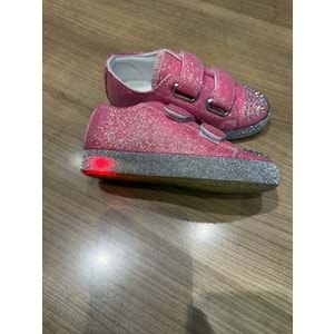 K-1203 ÇOCUK SİMLİ TAŞLI SPOR AYAKKABI (30 NUMARAYA KADAR IŞIKLI)