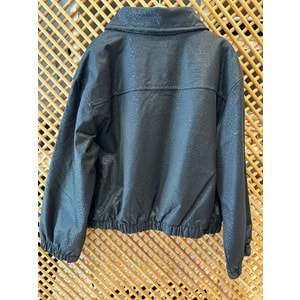 36060 ÇOCUK YILAN DESENLİ BEL LASTİKLİ DERİ CEKET - PD KIDS