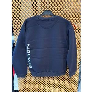 16213 ÇOCUK İÇİ ŞARDONLU ÖNÜ ARKASI BASKILI SWEAT