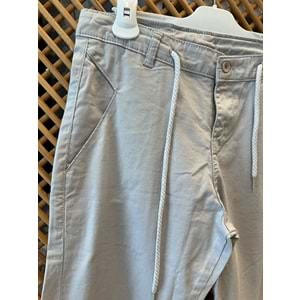 122201 GABARDİN PANTOLON AÇIK GRİ