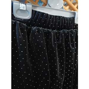 0278 ÇOCUK TAŞ DETAY BALON ETEKLİ SWEAT TAKIM